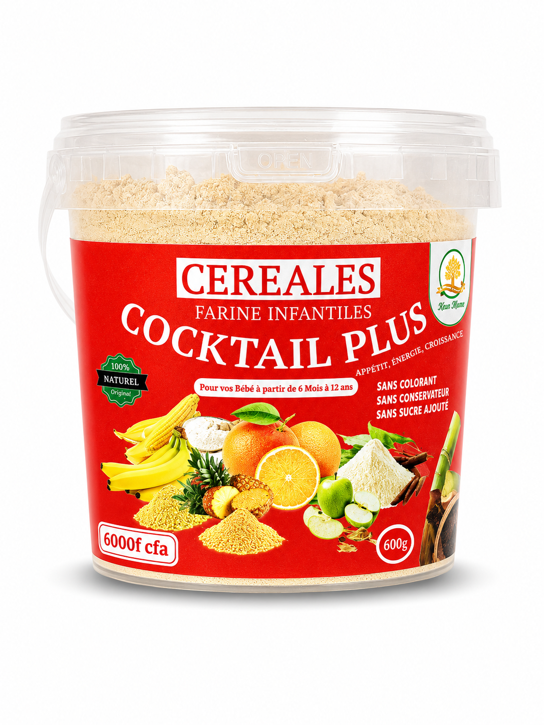 Céréales Cocktail Plus – Farine Infantile Naturelle