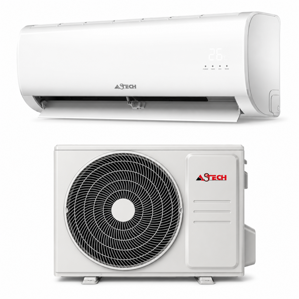 Climatisation Split ASTECH 9000 BTU – 1,25 CV