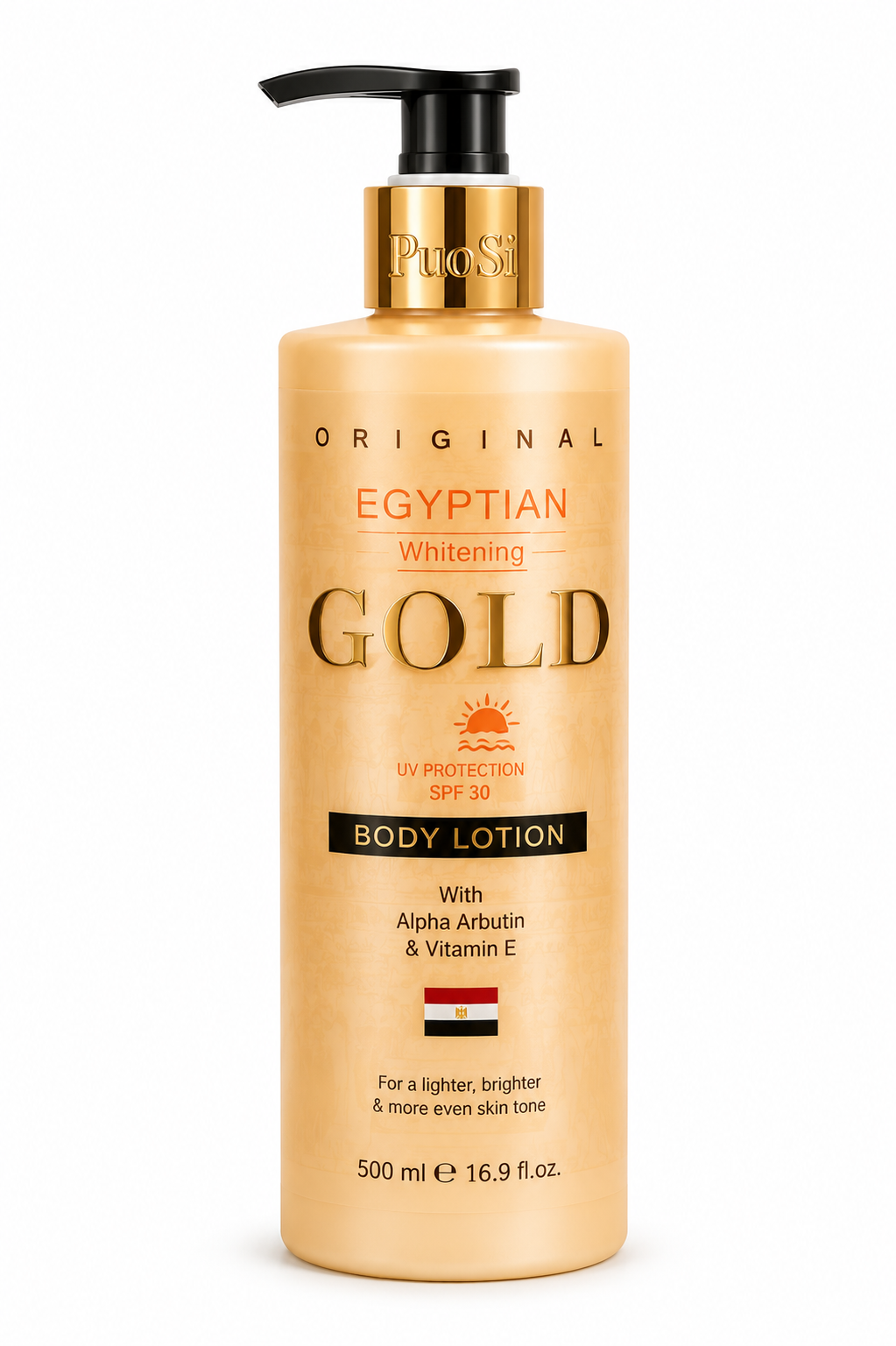 Lotion Corps Egyptian Gold Whitening SPF 30