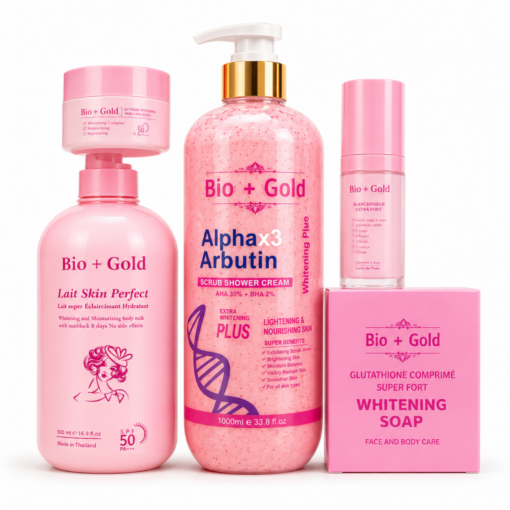 Produits de soins Bio + Gold