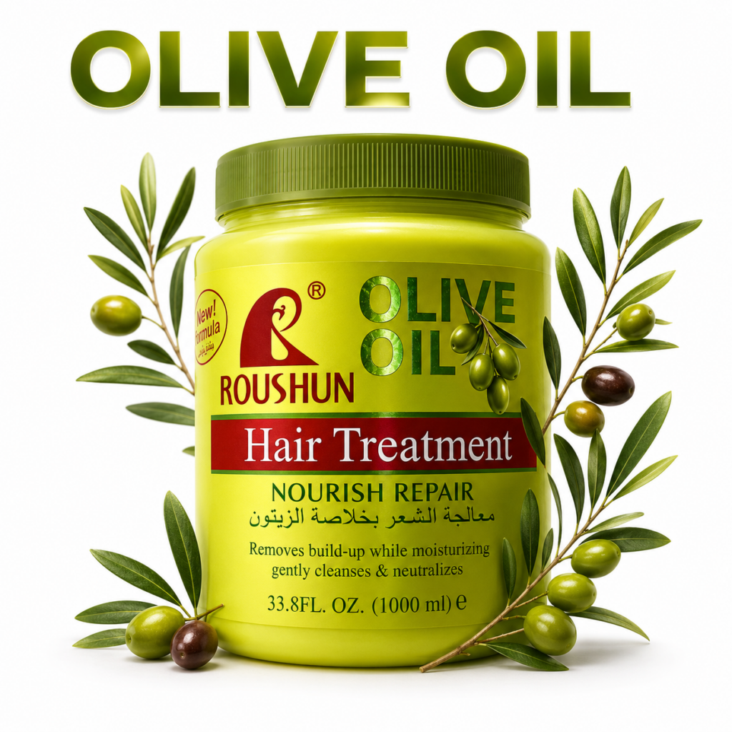 Huile d'olive pour cheveux
