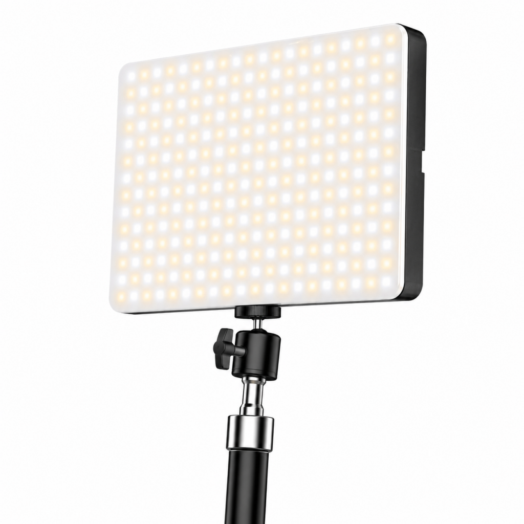 Panneau LED sur trépied