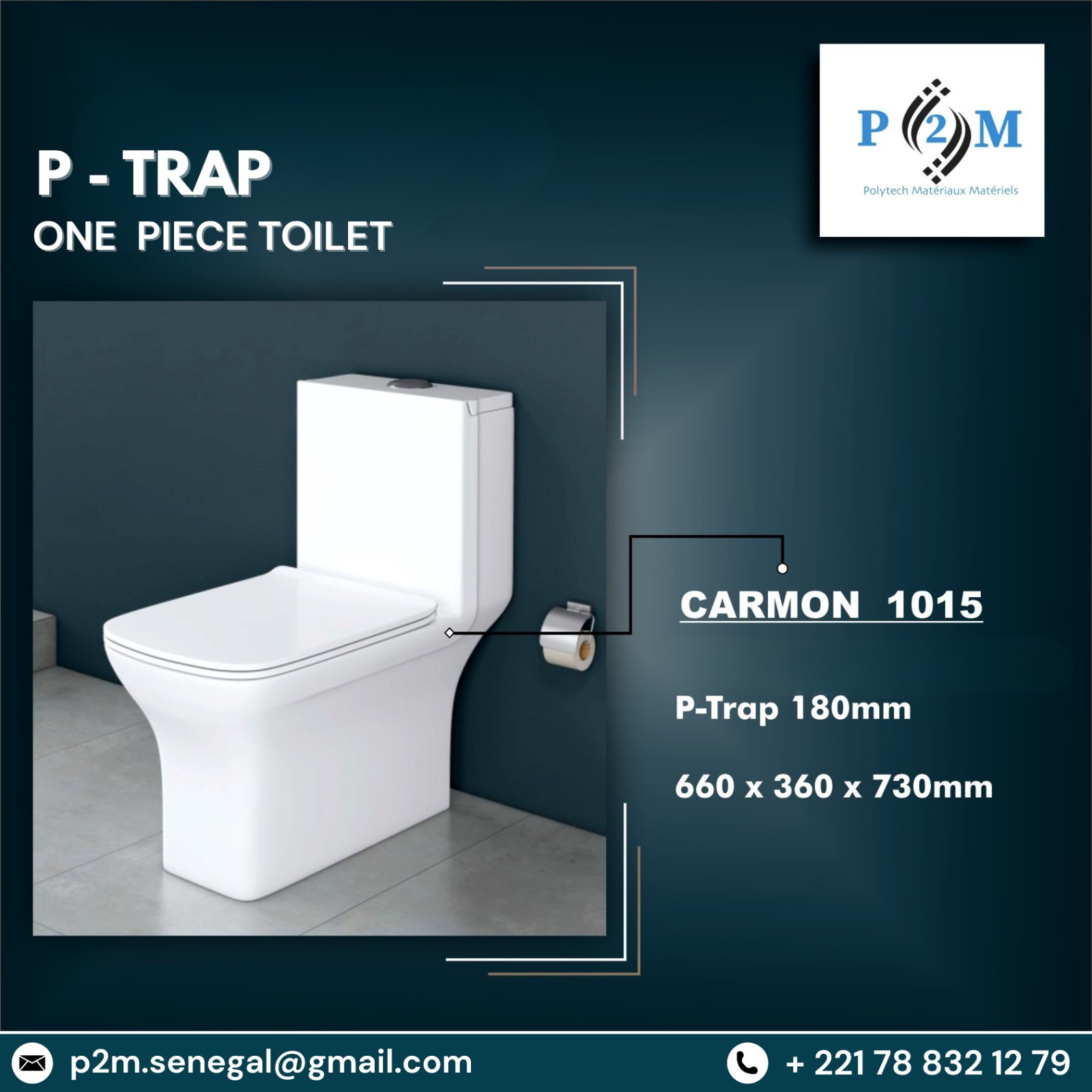 2Pieces Salle de Bain Moderne – Image 2