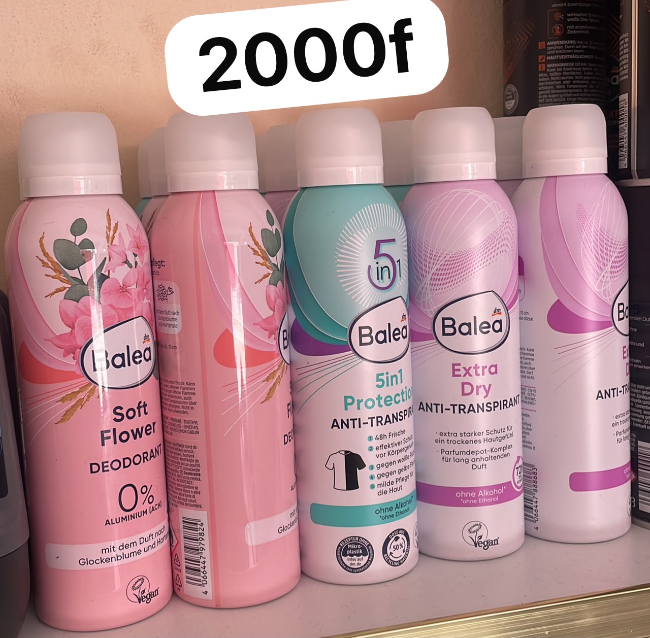 Déodorant Balea – Protection Longue Durée et Fraîcheur au Quotidien – Image 2