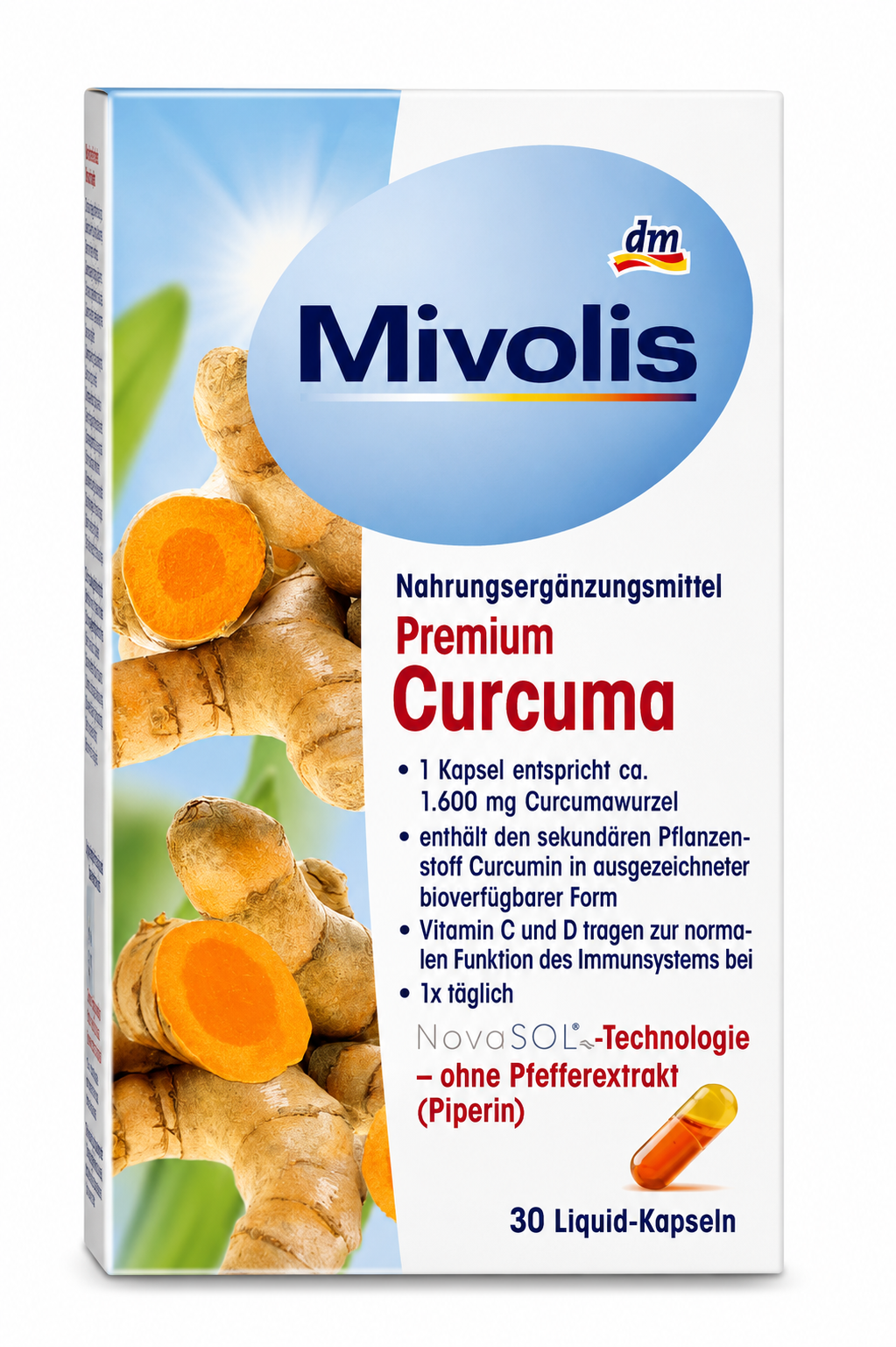 supplément Mivolis curcuma