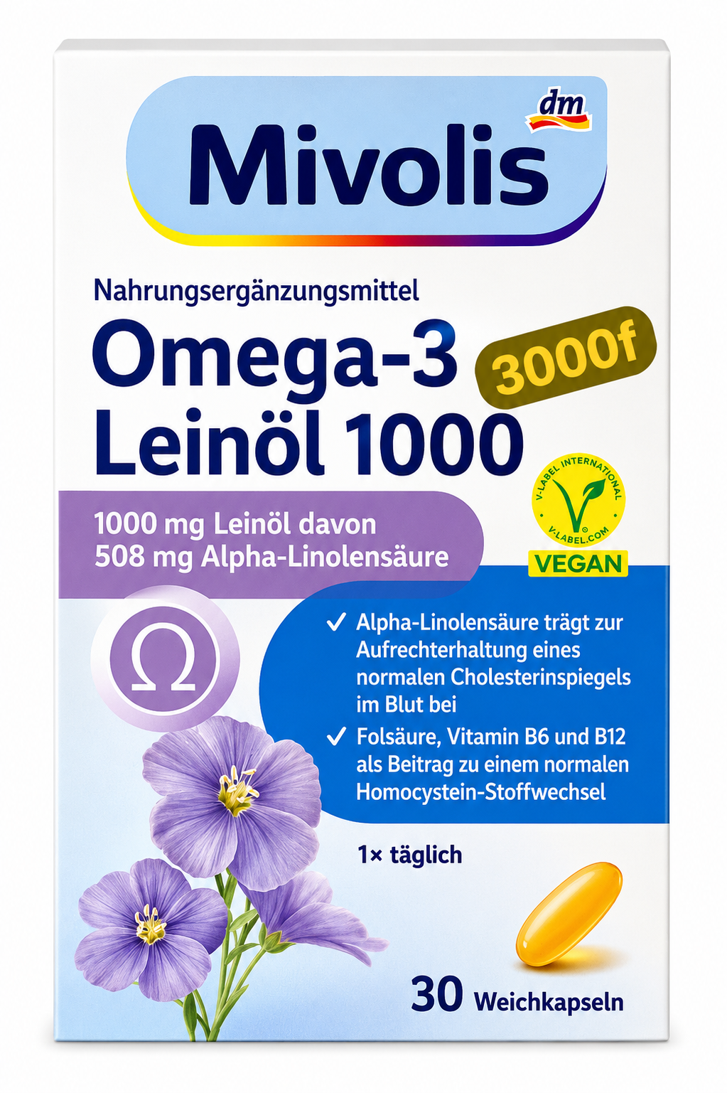 supplément Omega-3 Mivolis