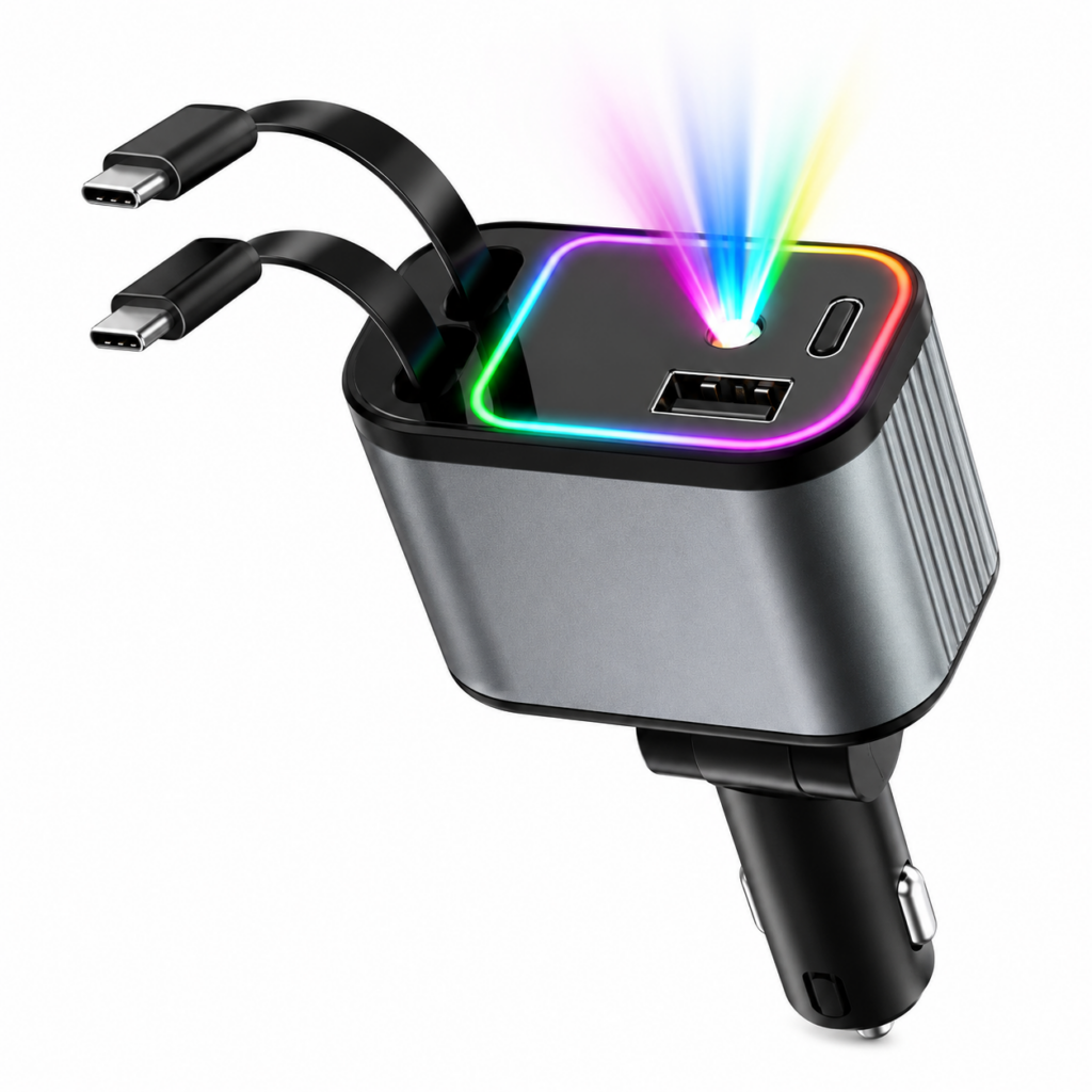 Chargeur de voiture RGB