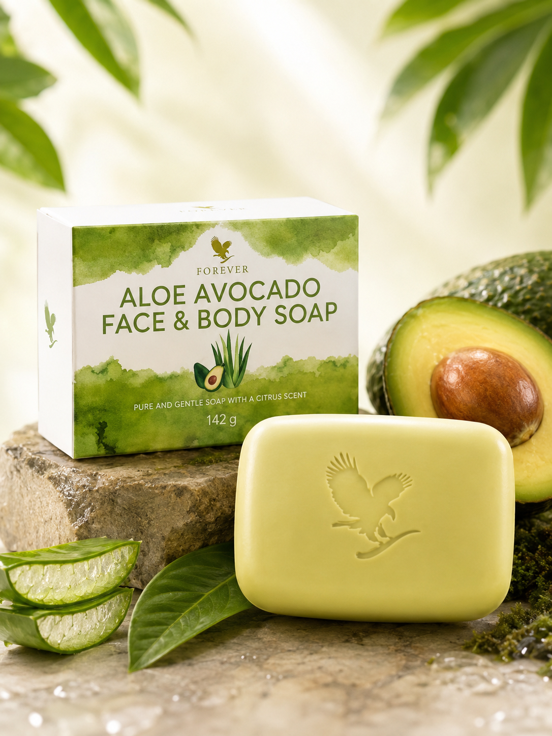 Savon aloe-avocat