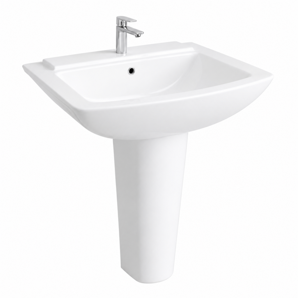 Lavabo sur Pied – Élégance et Fonctionnalité pour Votre Salle de Bain