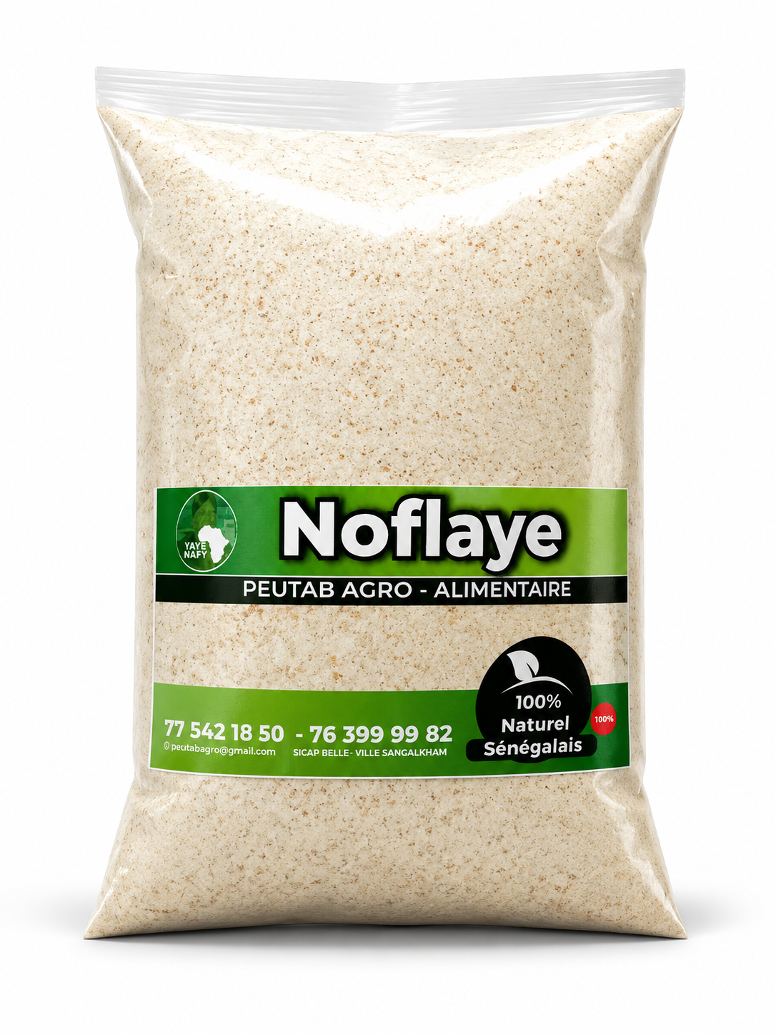 Farine en sachet Noflaye naturel