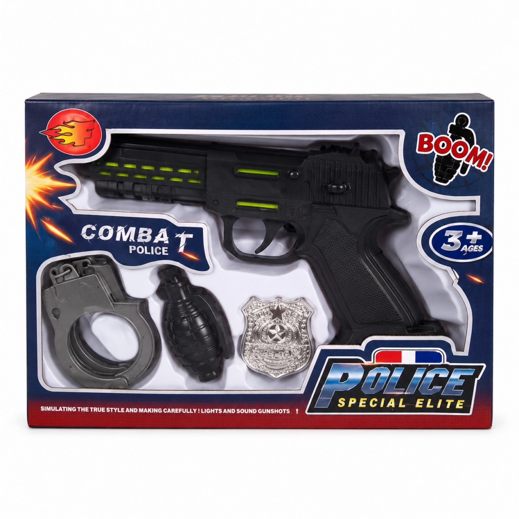 Jouet police avec accessoires