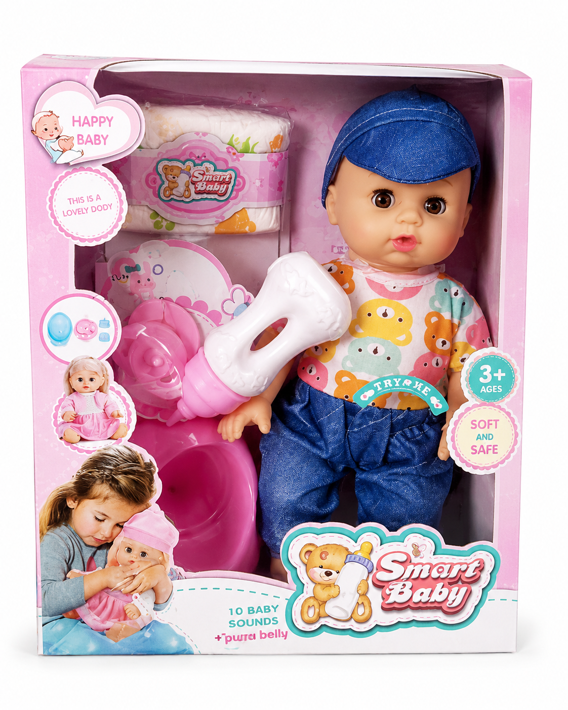 Jouet bébé avec accessoires