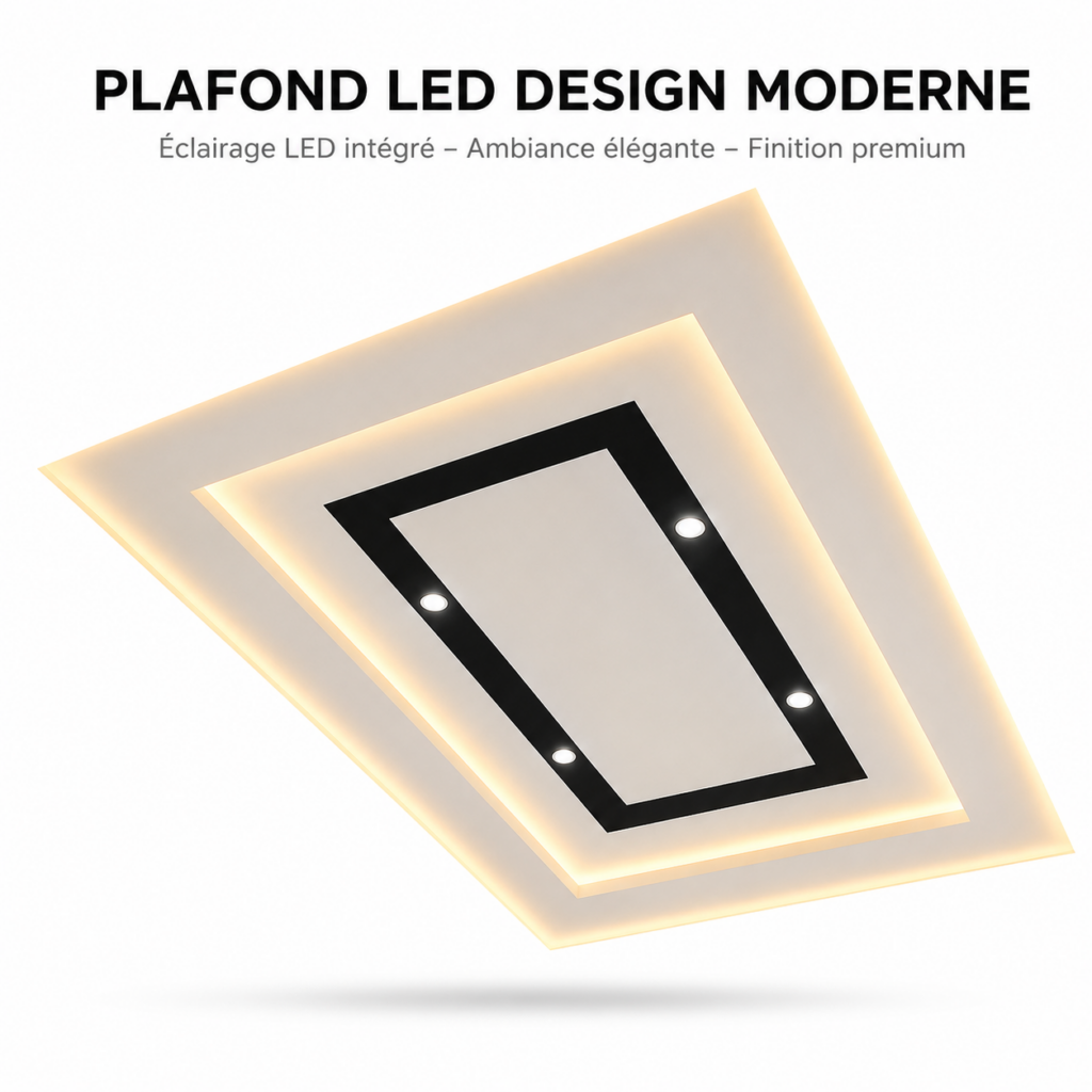 Faux plafond Led moderne