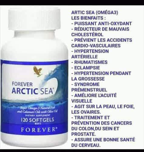 Flacon Forever Arctic Sea aux oméga-3