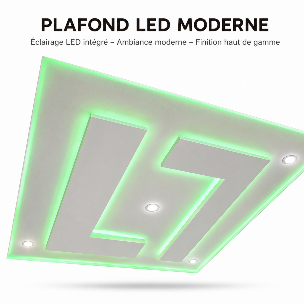 Faux Led Modern Plafond