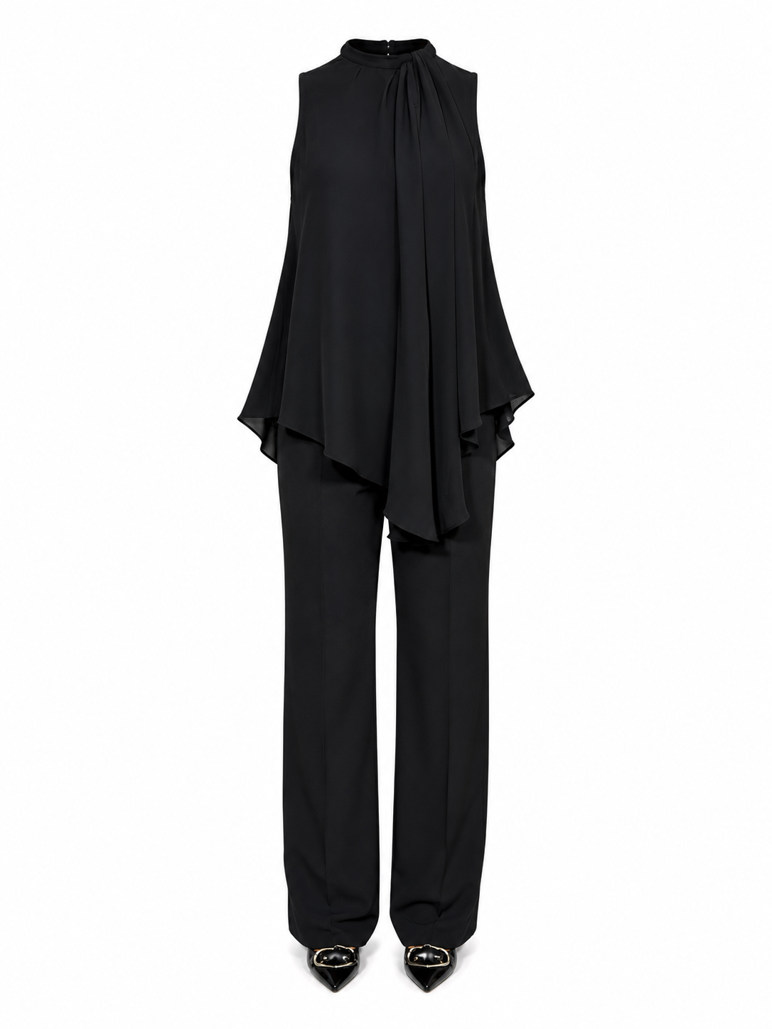 Ensemble noir fluide