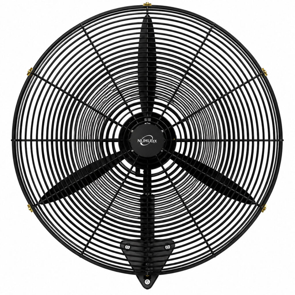 Ventilateur Industriel Mural NUHULEX Noir