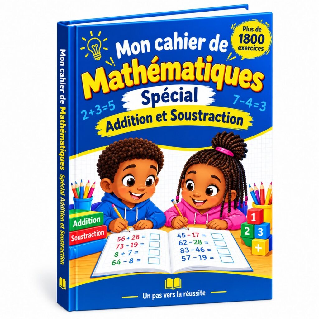 Livre Mon Cahier de Mathématiques pour Enfants