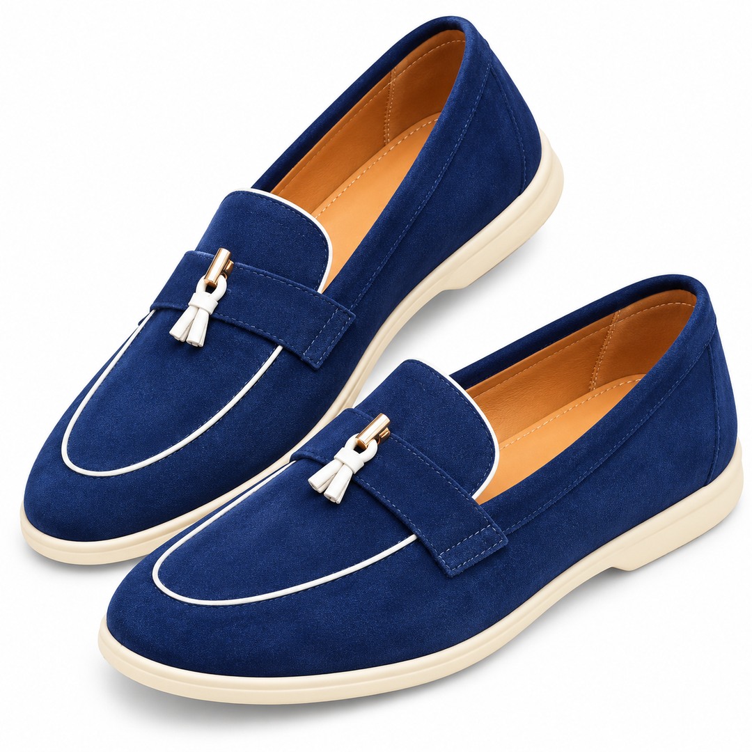Mocassins Bleu Marine Élégants