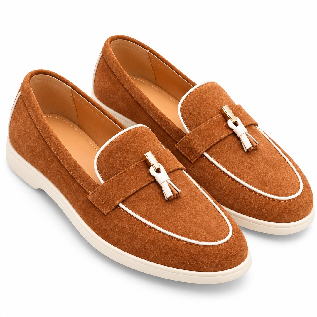 Mocassins Camel Élégants